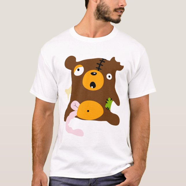 Camiseta Oso del zombi (Anverso)