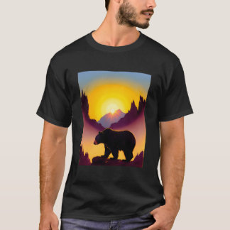 Camiseta Oso disfrutando de un