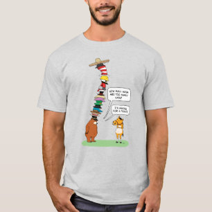 Camiseta Oso divertido de muchos gorras