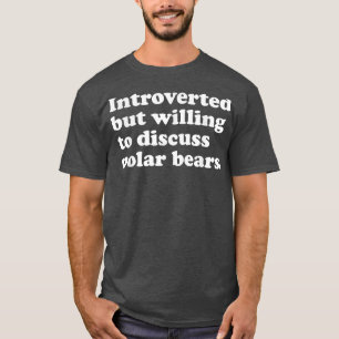 Camiseta Oso divertido Osos Polares Hombres Mujeres o Niños