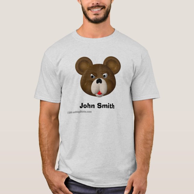 Camiseta Oso duro, John Smith (Anverso)