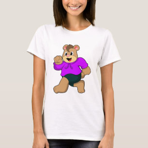 Camiseta Oso en ejecución