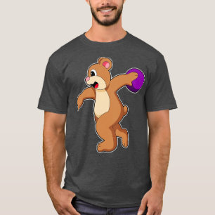 Camiseta Oso en el Bowling con bolera 3