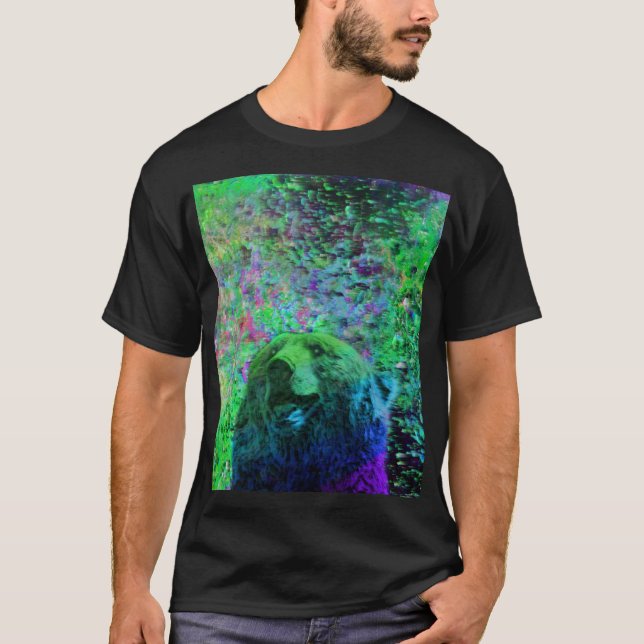 Camiseta Oso en espacio (Anverso)
