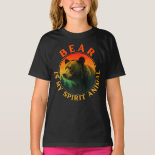 Camiseta Oso es mi animal espiritual