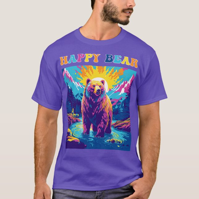 Camiseta Oso feliz (Anverso)