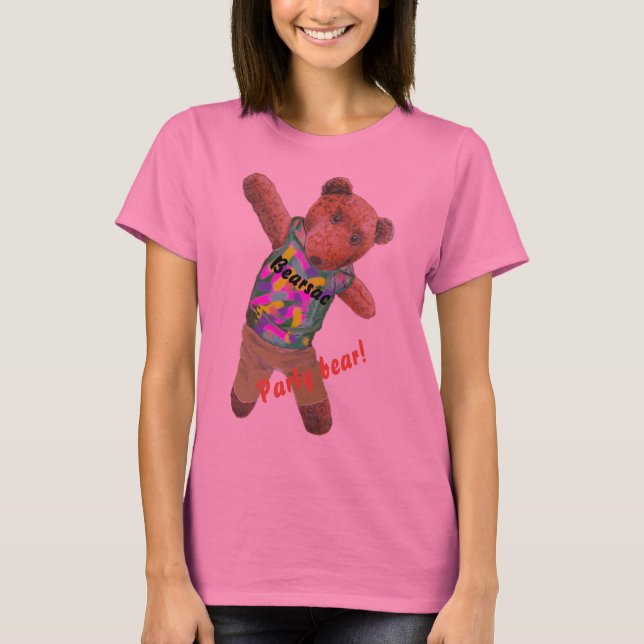 Camiseta Oso fiesta Bearsac T-Shirt (Anverso)