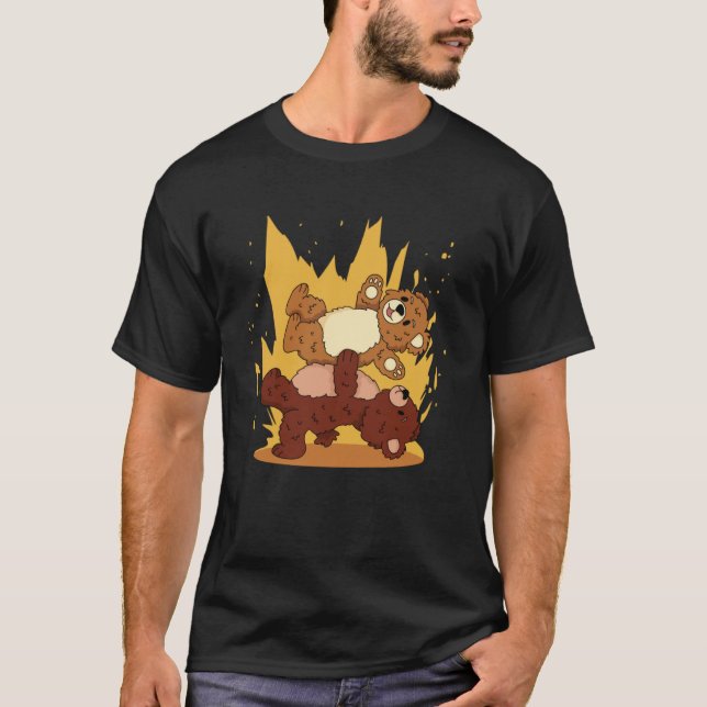Camiseta Oso fiesta de osos de danza (Anverso)