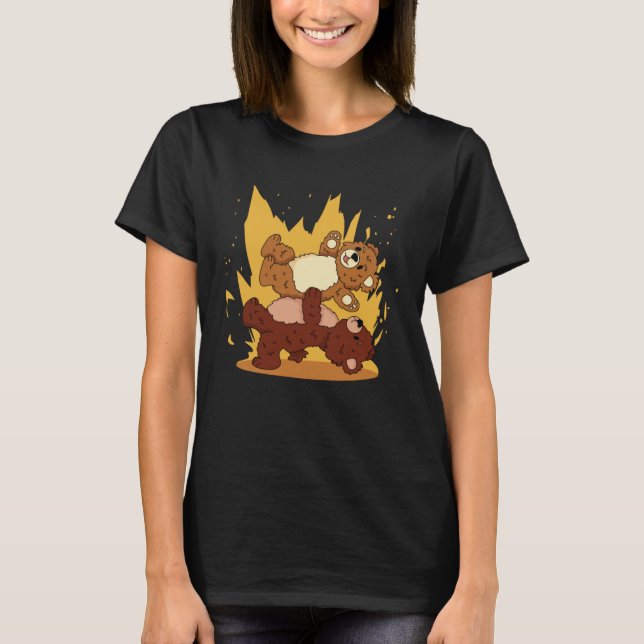 Camiseta Oso fiesta de osos de danza (Anverso)