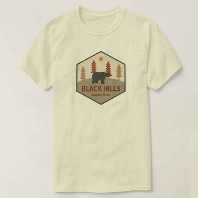 Camiseta Oso forestal nacional de Black Hills (Diseño del anverso)