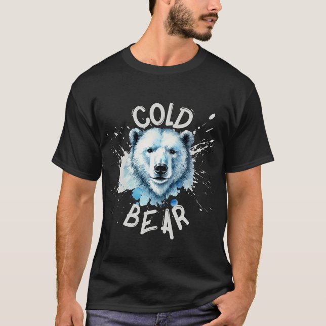 Camiseta Oso frío (Anverso)