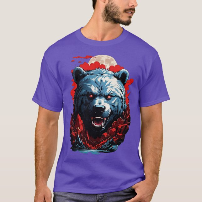 Camiseta Oso furioso (Anverso)