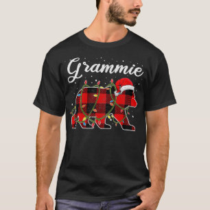 Camiseta Oso Grammie, Oso Abuela De Búfalo Rojo Paja