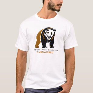 Camiseta OSO GRIZO Guay - Gráfico animal en peligro de exti