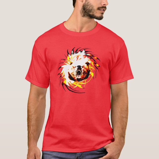 Camiseta Oso grizzly (Anverso)