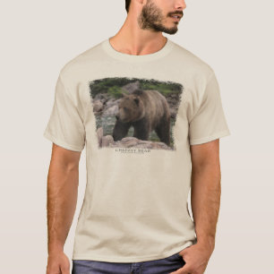 Camiseta Oso Grizzly - Pasteles