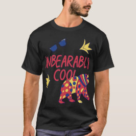 Camiseta Oso Grizzly Sobre Cafeína - Oso Divertido