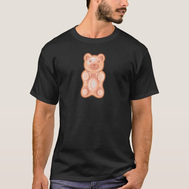 Camiseta Oso Gummy claro (Anverso)