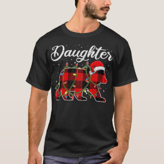 Camiseta Oso Hija , Oso Hija De Búfalo Rojo Pa