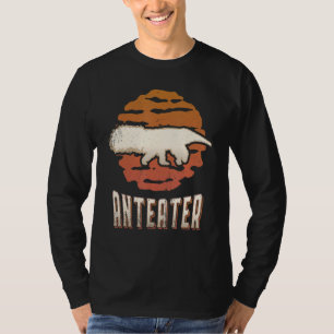 Camiseta Oso hormiguero Vintage Retro Clásico Animal Atarde