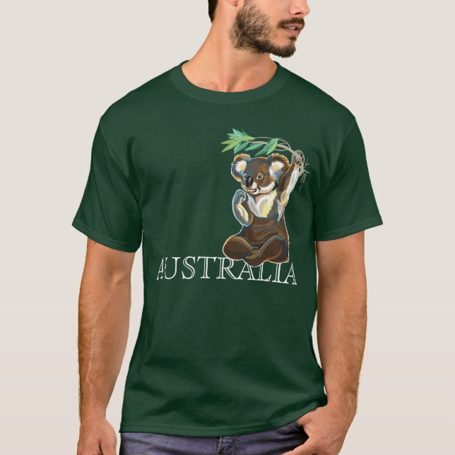 Camiseta oso koala (Anverso)