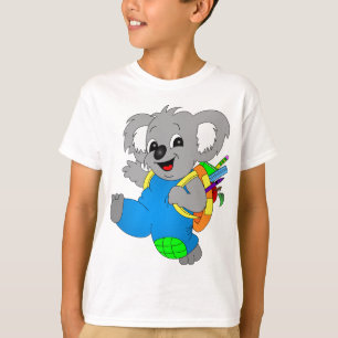 Camiseta Oso Koala con mochila