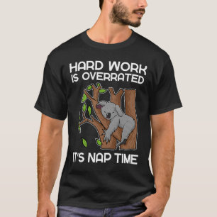 Camiseta Oso Koala Perezoso Ama Dormir Dormir Siesta No