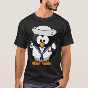 Camiseta Oso lindo orgullo marinero pingüino
