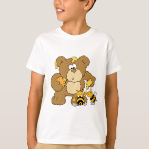 Camiseta Oso lindo robando miel