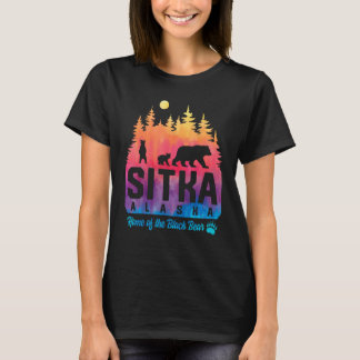 Camiseta Oso madre de tinte y oseos Sitka Alaska