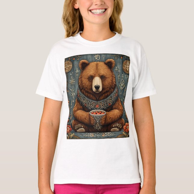 Camiseta Oso majestuoso (Anverso)