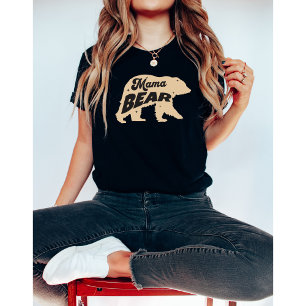 Camiseta Oso Mamá-Día de las Madres-Mamá-Divertido