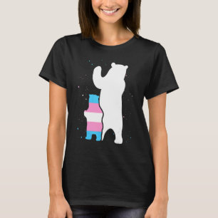 Camiseta Oso Mamá Orgullo Transgénero Cub Lgbt Trans Orgull