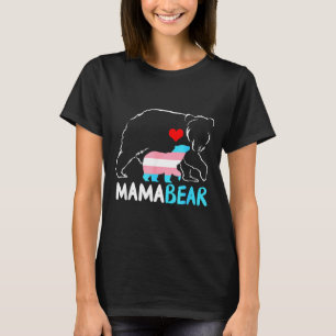 Camiseta Oso mamá trans orgullosa mamá arcoíris transgénero