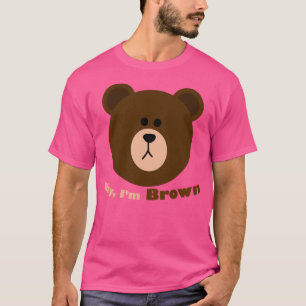 Camiseta Oso marrón