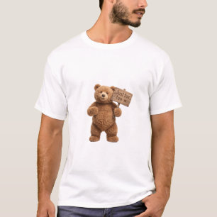 Camiseta Oso Marrón Adorable Solo por Diversión - Triple Ve