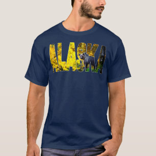 Camiseta Oso marrón de ALASKA sobre la caza de TShirt en Es