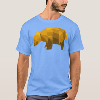 Camiseta oso marrón de origen