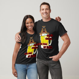 Camiseta Oso marrón divertido tomando un baño en una taza d