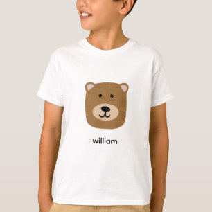 Camiseta Oso marrón lindo