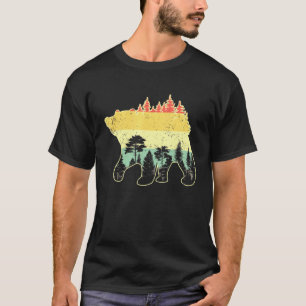 Camiseta Oso Marrón Vida silvestre Naturaleza animal Bosque