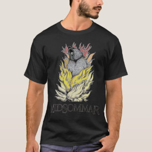 Camiseta Oso Midsommar en llamas