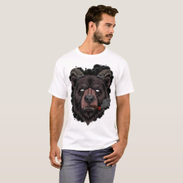 Camiseta Oso Místico Cornudo