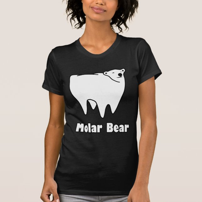 Camiseta Oso Molar Oso Polar Oso (Anverso)