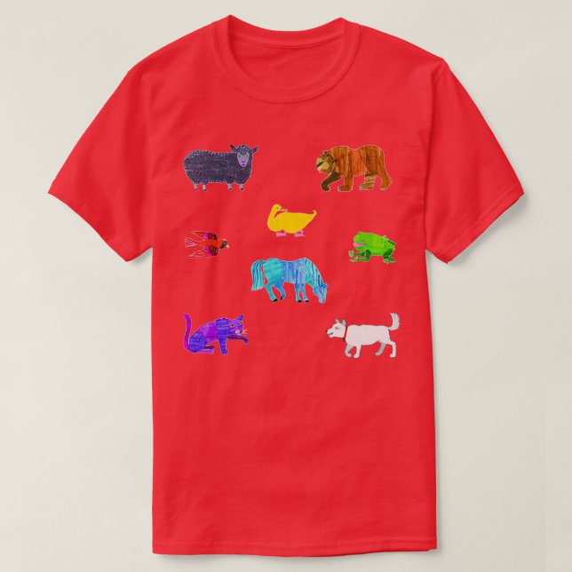 Camiseta oso moreno (Diseño del anverso)