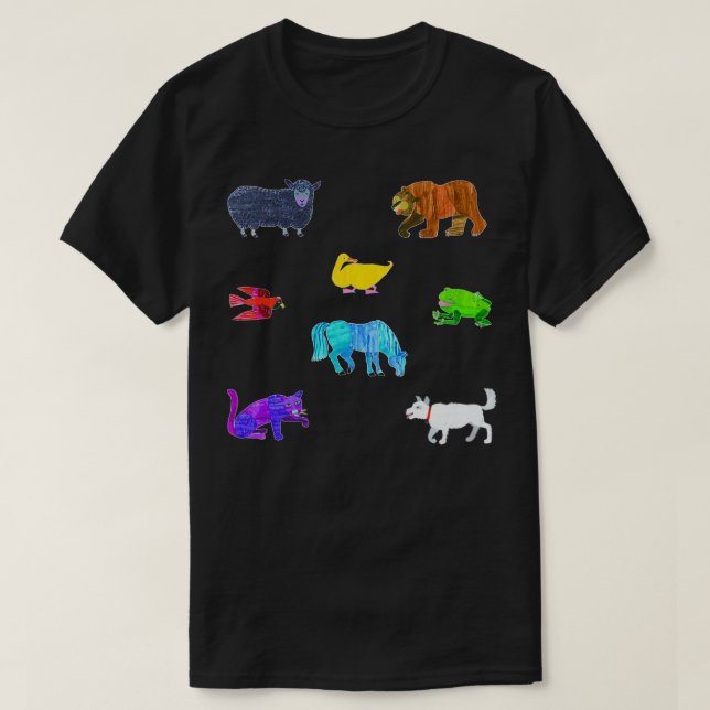 Camiseta oso moreno (Diseño del anverso)