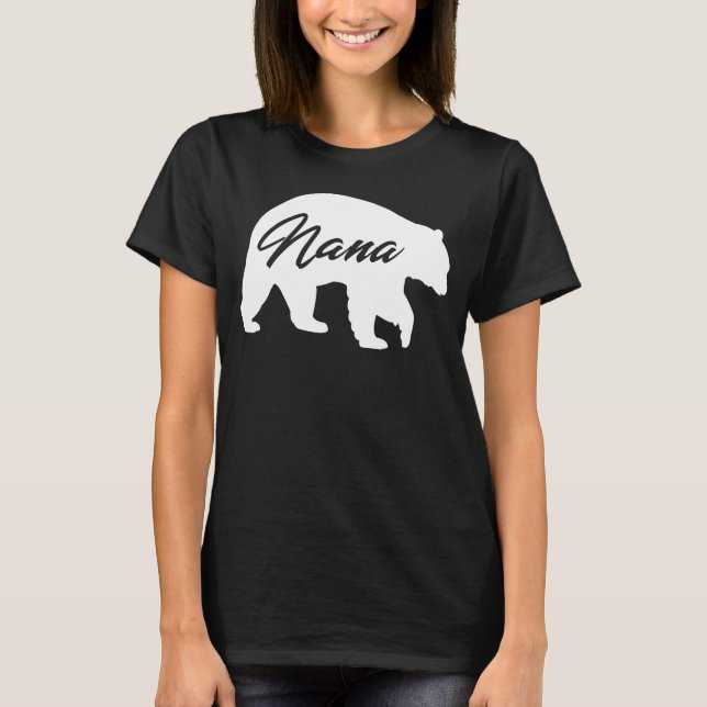Camiseta oso nana (Anverso)