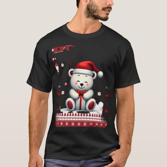Camiseta Oso Navidad Navidad (4) (Anverso)