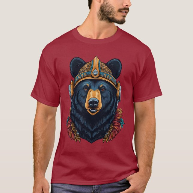 Camiseta Oso negro (Anverso)