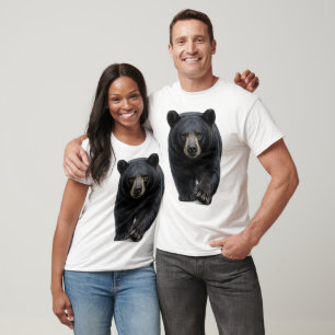 Camiseta Oso Negro Aproximándose